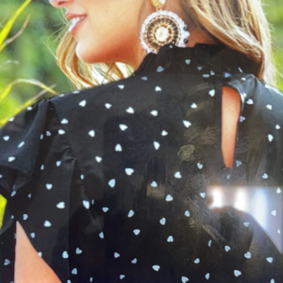 Last one ! 🔥small BOHO fall top 🔥Marcellas boutique NWT - Picture 6 of 7